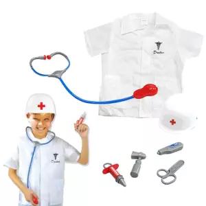 상상력발달 직업체험 의사 의상n소품 세트 역할연극 의상소품세트 간접체험놀이