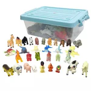 기관용 말랑말랑 소프트 동물 32종 아이정서 동물체험 정교한 호기심 동물비교