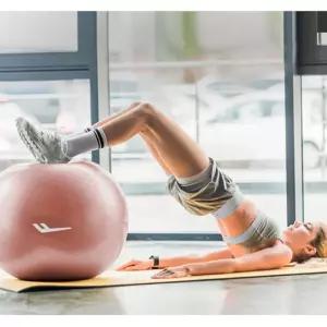 프로스펙스 안티버스트 짐볼 브론즈 75cm 1P 스트레칭 균형 홈트 임산부짐볼