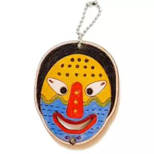 어린이 노인 전통탈 색칠놀이 키링만들기10P 겨울방학 추석 단체