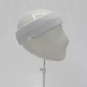 운동 스포츠 땀흡수 헤어밴드 화이트