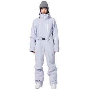 스노우엘브 여성 및 남성용 원피스 스키복 방수 절연 스노보드 재킷 스노우수트 겨울 야외