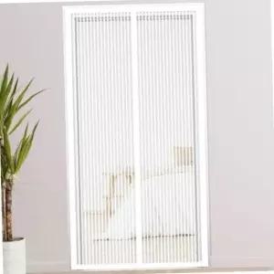 네트 현관 문 리빙 방충 화이트 방충망 피스 자석