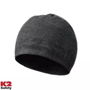 방한모자 ksr K2 플리스 비니 그레이 겨울비니 FREE사이즈