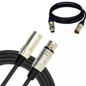(튼튼)SMC0007 마이크케이블 마이크선 양캐논 5M 마이크 연장 연결 용케이블 오디오 음향 전선