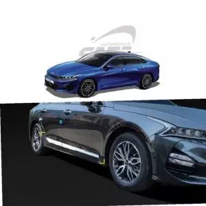 기아 K5 사이드 언더라인 몰딩 크롬 도어 튜닝