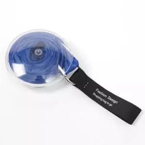 ( )롤업 포켓 수납 시장가방 (블루)