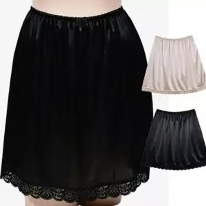 (보신각)여성 보들 레이스 속치마 2컬러