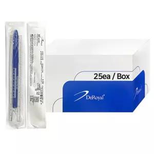 의료용 데로얄 스킨라이너 마킹펜 수술용품 체외표시기 0.8MM 25개