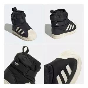 [아디다스키즈] JQ7951 아디다스 오리지널스 슈퍼스타 360 겨울 패딩부츠 (130-160) 유아 방한 신발 HMDK 8