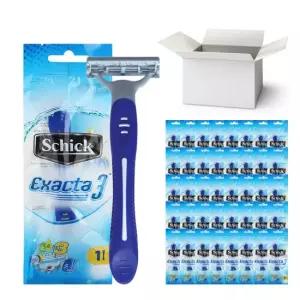무배 쉬크 이그젝타3 휴대용면도기 1P 108개입 1박스