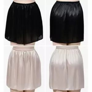 (보신각)여성 속치마 무지 심플 이너치마