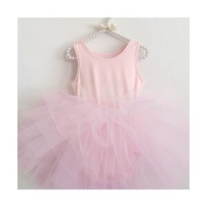 일체형발레복 아동 여아 발레복 드레스형 원피스 연습복 레오타드