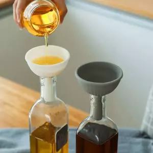 양면 오일소분 깔때기 실리콘 주방깔때기