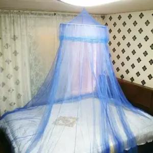 레이스모기장 캐노피 모기장블루 컬러 WEDD729