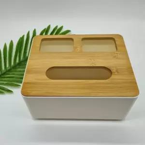 케이스 티슈 다기능 원목