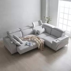 미노 모션소파 전동 리클라이너 5인용 코너형 패브릭 기본형 (콘솔박스 제외) [무료배송]