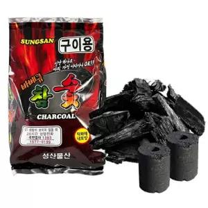 신상품 바베큐 650g 트렌드 착화제포함 참숯 흑탄 불쏘시게