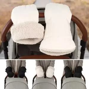 (상품선택 베이직핸드머프 블랙)유모차장갑 핸드워머 손잡이커버 핸드머프 핸들 방한 개모차