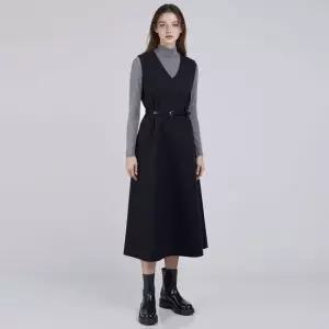 [부루앤쥬디] 반목니트벨트원피스세트 BOSAST502B