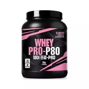 [SP스포츠]웨이프로 단백질쉐이크 P80 딸기쉐이크맛 2kg