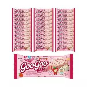 [롯데제과]구구바 스트로베리 크림치즈 80mlx30개