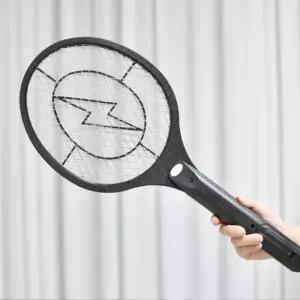 투버튼 KC 전기모기채 휴대용 후레쉬 랜턴 모기채 파리채 모기퇴치용품