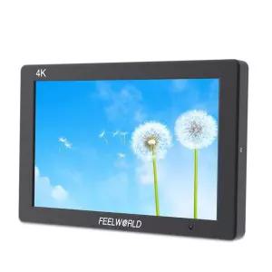 카메라 4k 모니터 터치 고휘도 휴대용 출력 프리뷰 배터리