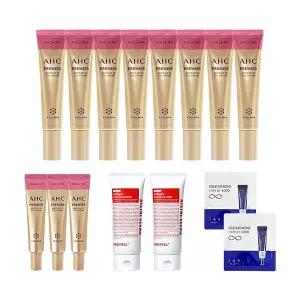 AHC 아이크림 시즌12 40ml x8 + 12ml x3 + 메디필 클렌징밤 100ml x2 + 샘플2매