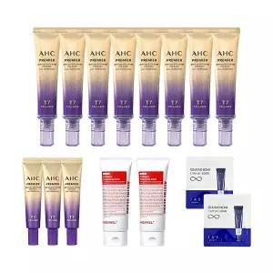 AHC 아이크림 시즌13 40ml x8 + 12ml x3 + 메디필 클렌징밤 100ml x2 + 샘플2매