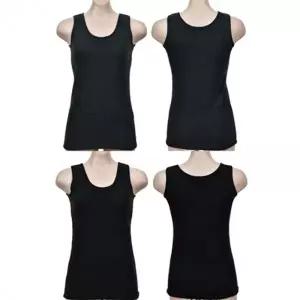 스킨센스융털 안감 무지 민소매 기모 여성 런닝