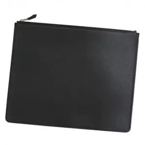 ( )웍스 노트북수납 대형 파우치 슬림 클러치백-블랙