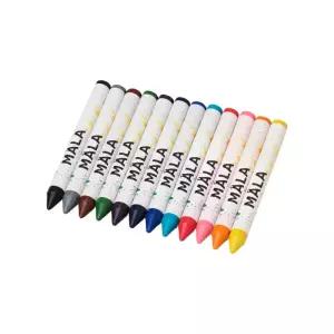 [롯데백화점]이케아 이케아 MALA 몰라 왁스 크레용 12개입/크레파스/미술용품/굵은크레용/색칠