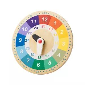 [롯데백화점]이케아 이케아 UNDERHALLA 운데르홀라 교육용 목재시계/교구/완구/어린이/나무시계