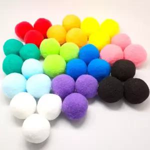 국산 뿅뿅이 15mm 1000개입 대용량 폼폼이 칼라솜/방울/솜/뽕뽕이/폼폼/퐁퐁이/칼라/폼폼이/DIY/뿅뿅이