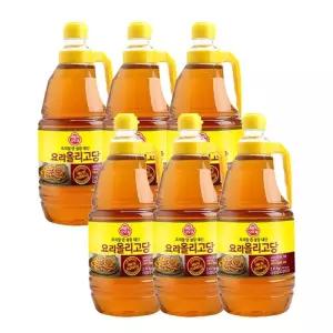 요리올리고당 2.45KG 6개/대체당/요리/가정/액상/조림/대량/맛탕/고구마맛탕/올리고당/식재료/업소용