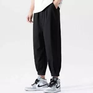 남성 데일리 조거 배기팬츠 밴딩 캐주얼 바지