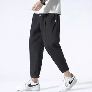 [셀러에이드]린넨 배기팬츠 남성 7부 일자핏 데일리 캐주얼 바지