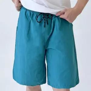 남성용 밴딩 여름 반바지 캐주얼 휴양지 비치웨어 바캉스 팬츠