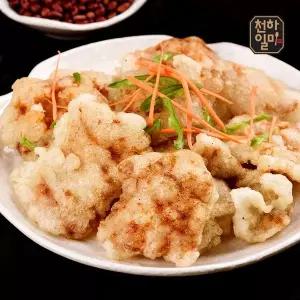 [천하일미]홍석천 이원일 국내산 등심 꿔바로우 300g 5팩 + 수제소스 5팩