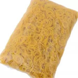 노랑고무줄 1kg 대용량 김밥포장 밴드 막고무줄