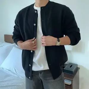 [하프클럽/]남성용 심플룩 디테일봄가을용 스테디 카디건