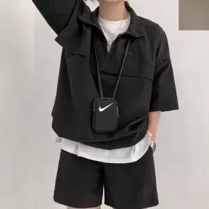 반팔 반집업 아노락 세트 허리밴딩 팬츠 여름 운동복