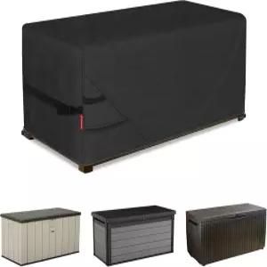 현관 방패 파티오 데크 상자 보관 커버 90116 갤런 찢어짐 방지 직사각형 화재 구덩이 테이블 50 x 25 24