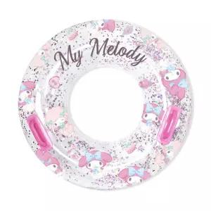 마이멜로디 핑크 캐릭터 손잡이 이중튜브 물놀이 여름여행 바캉스 워터파크
