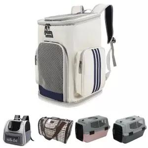 롱스퀘어 반려동물 이동장 백팩/이동가방/펫이동/가방/애견외출/전철이동