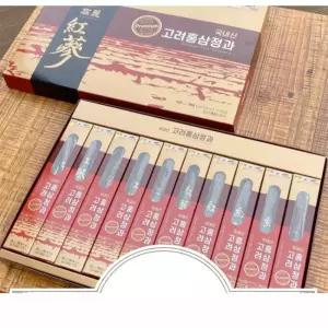 금산 고려홍삼 홍삼정과 30gx10개입 건강식 명절선물
