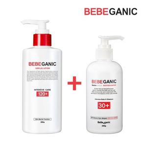 베베가닉 로션280g+샴푸250g 2종세트 /유아용