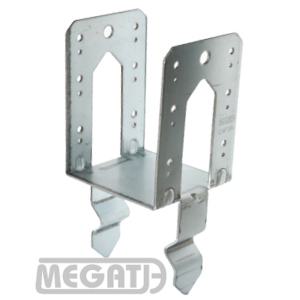 메가타이 CAP44 90각재용 베이스 기초보강용철물