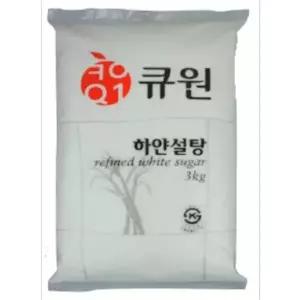 N 삼양사 큐원설탕 정백당3KG